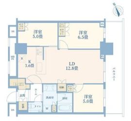 THE TOWER JUJO (ザ・タワー十条) 34階 間取り図