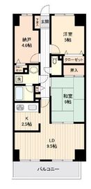 ガーデンシティ金沢文庫 615 間取り図