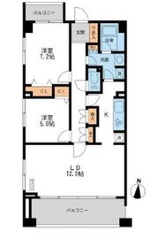 CASSIA横濱ガーデン山 407 間取り図