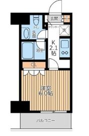City Lux Tobe 503 間取り図