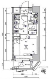 シーフォルム大井町 2階 間取り図
