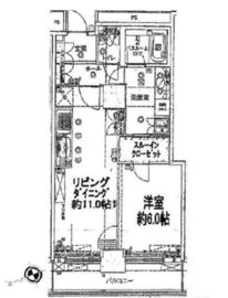 D'グラフォート横浜クルージングタワー 5階 間取り図