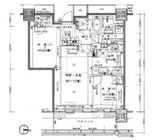 プラウドタワー練馬 20階 間取り図