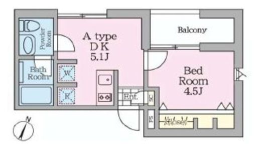DaiDo ANNEX 3階 間取り図