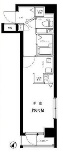 グランフォース九段 2階 間取り図