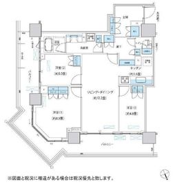 パークシティ柏の葉キャンパス ザ・ゲートタワー ウエスト 2208 間取り図
