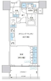 パークシティ柏の葉キャンパス ザ・ゲートタワー ウエスト 817 間取り図