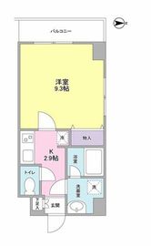 ヒルサイド御茶ノ水 701 間取り図