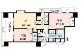 ドゥーエ練馬 406 間取り図