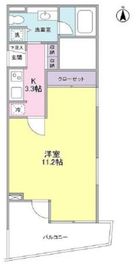 ZEL COURT AOYAMA 103 間取り図
