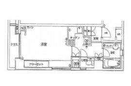 ミディアス渋谷ウエスト 4階 間取り図