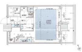 シティタワー新宿 18階 間取り図