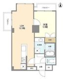 ベルファン西麻布 208 間取り図