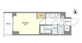 Augusta Residence大森 304 間取り図