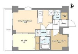 Augusta Residence大森 901 間取り図