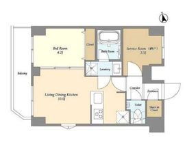 Augusta Residence大森 706 間取り図
