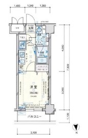 パレステュディオ御茶ノ水駿河台参番館 5階 間取り図