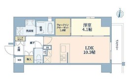 シティインデックス千代田秋葉原 7階 間取り図