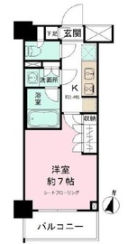 JP noie 亀戸 (ジェーピーノイエ亀戸) 2階 間取り図