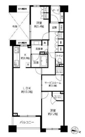 フューズコート175 5階 間取り図