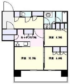 HARUMI FLAG SKYDUO SUN VILLAGE (晴海フラッグ スカイデュオ サンヴィレッジ) 27階 間取り図