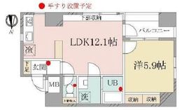 アムス馬喰町 2階 間取り図
