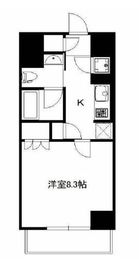 アリーチェ東高円寺 601 間取り図