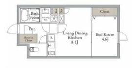 LiveFlat西荻窪 (ライブフラット西荻窪) 102 間取り図