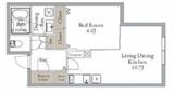 LiveFlat西荻窪 (ライブフラット西荻窪) 1 間取り図