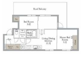 LiveFlat西荻窪 (ライブフラット西荻窪) 302 間取り図