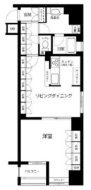 イトーピア池袋メトロポリタン 8階 間取り図