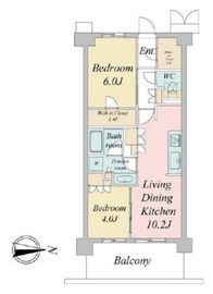 トラープランド蒼麗館 418 間取り図