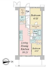 トラープランド蒼麗館 217 間取り図