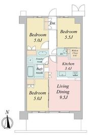 トラープランド蒼麗館 111 間取り図