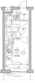 クレヴィスタ阪東橋 302 間取り図