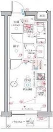 クレヴィスタ阪東橋 203 間取り図
