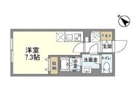 ウェルスクエア武蔵小山Ⅱ 204 間取り図