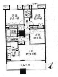 ブリリアマーレ有明 24階 間取り図