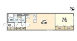 ウェルスクエア武蔵小山Ⅱ 402 間取り図