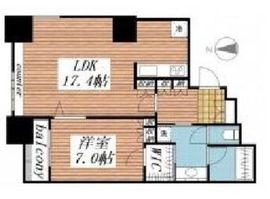 ザ・タワーズ台場 ウエスト 14階 間取り図