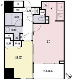 ヴィアラッティア笹塚 702 間取り図