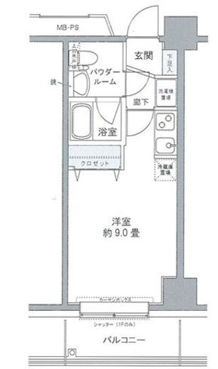 プライムアーバン豊洲 108 間取り図
