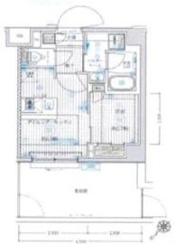 ブライズ鷺沼 101 間取り図