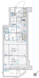 ブライズ鷺沼 501 間取り図