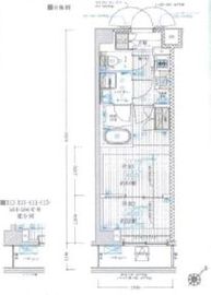 ブライズ鷺沼 209 間取り図