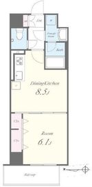 N residence SUMIYOSHI (エヌレジデンススミヨシ) 607 間取り図