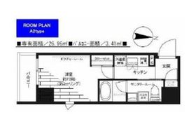 グランドコンシェルジュ神楽坂α 3階 間取り図