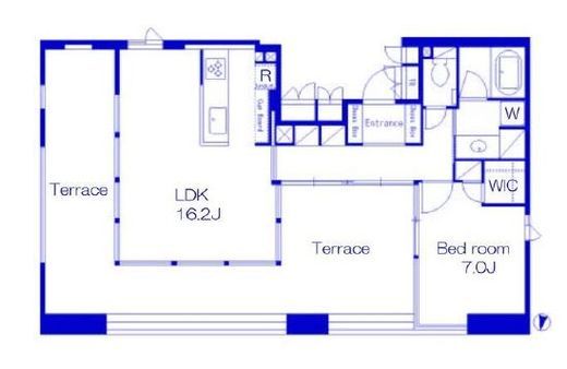 住吉コートクEAST 1501 間取り図
