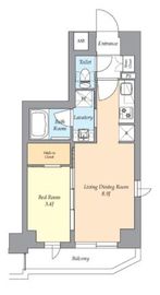 AIFLAT渋谷西原 (アイフラット渋谷西原) 304 間取り図