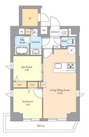 AIFLAT渋谷西原 (アイフラット渋谷西原) 601 間取り図